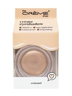 The Crème Shop Croissant Crème Eyeshadow — Champagne Beige